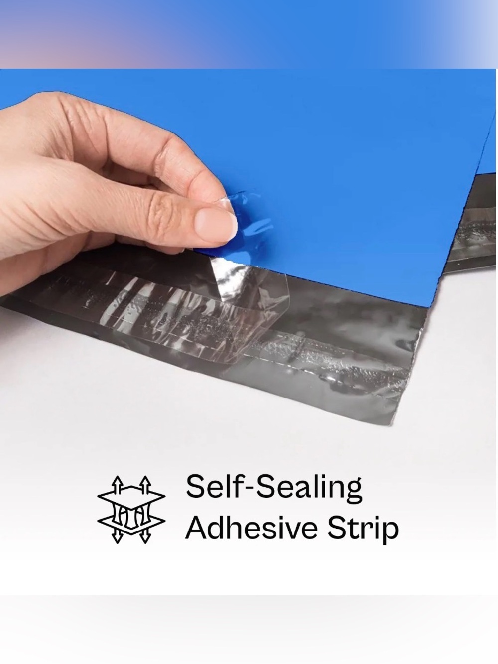 590pcs Shipping Bundle 30 Poly Mailers, 30 Clear Bags, 30 Cards & 500 Stickers - Picture 3 of 15